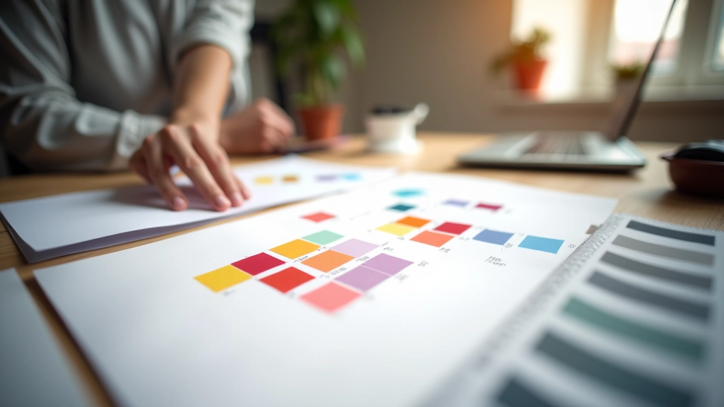 Kleurspecificatie document met RGB-waarden en animatie-instellingen voor merkkleur